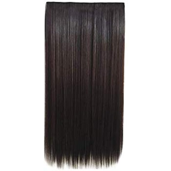 DILLARDS Women's Seamless 5-Card Hair Extension - Brown - Image 1
